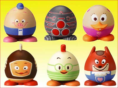 Detail Picture for FULL SET OF 6PC DISNEY CHICKEN LITTLE EGG-STRA FUN FIGURE COLLECTION