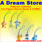 Click for FULL SET OF 6PC THE POKEMON FUN FIGURE CHARMS COLLECTION SERIES 4 BY TOMY Detail