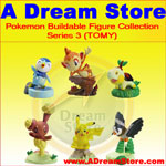 Click for FULL SET OF 6PC THE POKEMON BUILDABLE FIGURE COLLECTION SERIES 3 BY TOMY Detail