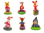 Click for FULL SET OF 6PC Winnie the Pooh Bobblehead FIGURE COLLECTION Detail
