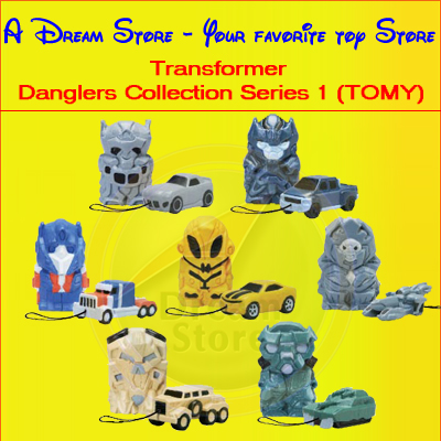Detail Picture for FULL SET OF 7PC THE TRANSFORMER DANGLERS SERIES 1 COLLECTION