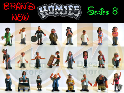 Detail Picture for HOMIES SERIES 8 FULL SET