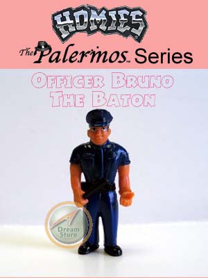 Detail Picture for HOMIES PALERMOS SERIES Officer Bruno The Baton