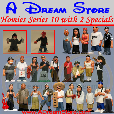 Detail Picture for HOMIES SERIES 10 FULL SET With 2 Special Characters