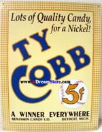 Click for TY COBB 5 CENTS Detail