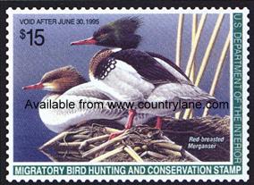 Click for 1995-FEDERAL DUCK STAMP Detail
